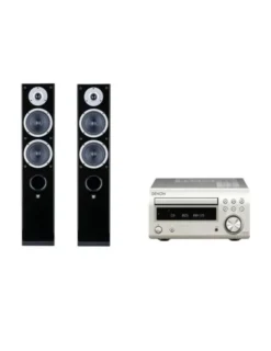 Zestaw stereo: RCD-M41 + RAPTOR 5, Kolor: Silver