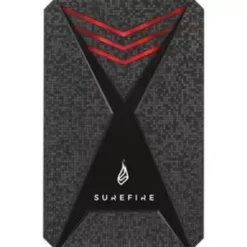 zewnętrzny dysk SSD SureFire Gaming Bunker SSD USB 3.2 Gen 1 512GB (53683) Czarny